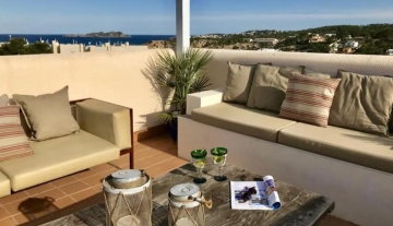 Resa Estates Ibiza te koop for sale townhouse cala tarida roof terrace.jpeg